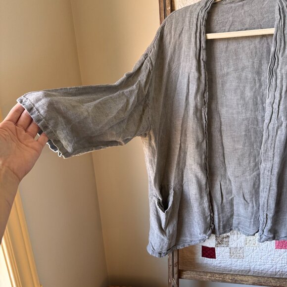 Viola Borghi Linen Jacket/Blazer - Picture 3 of 8